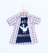 Kids Stylish Casual Double Shirt Comfortable & Trendy Wear