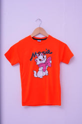 Orange Cat T Shirt