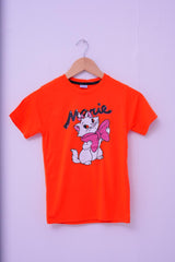 Orange Cat T Shirt