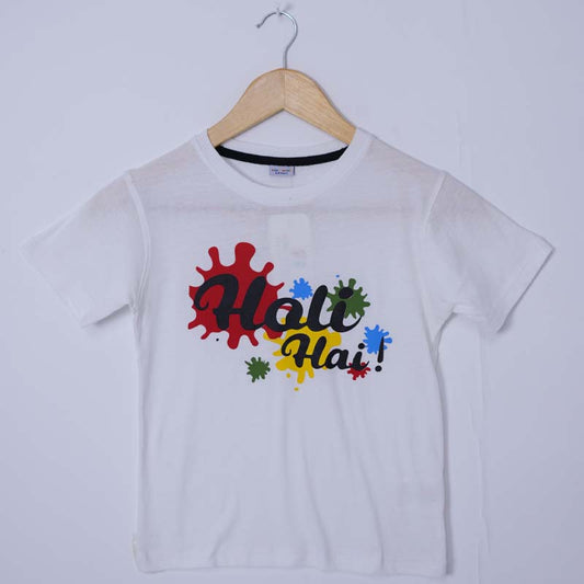 White Holi T-shirt