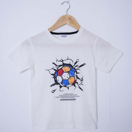 White Foorball T-shirt