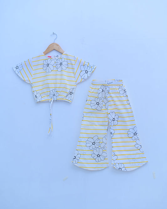 White Flower skate fish for Girls