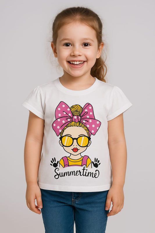 White Barbie Girls T-Shirt